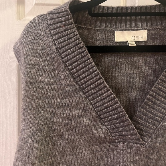 Anthropologie PINCH Vega Knit Oversized Sweater Vest - Picture 3 of 4